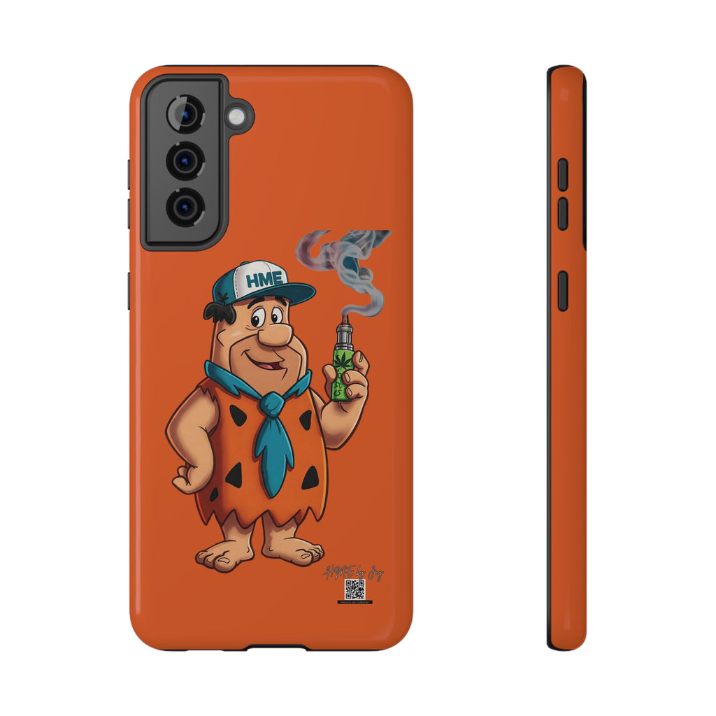 Phone Case - 420 Fred Flintstone with his THC Vape Pen Design