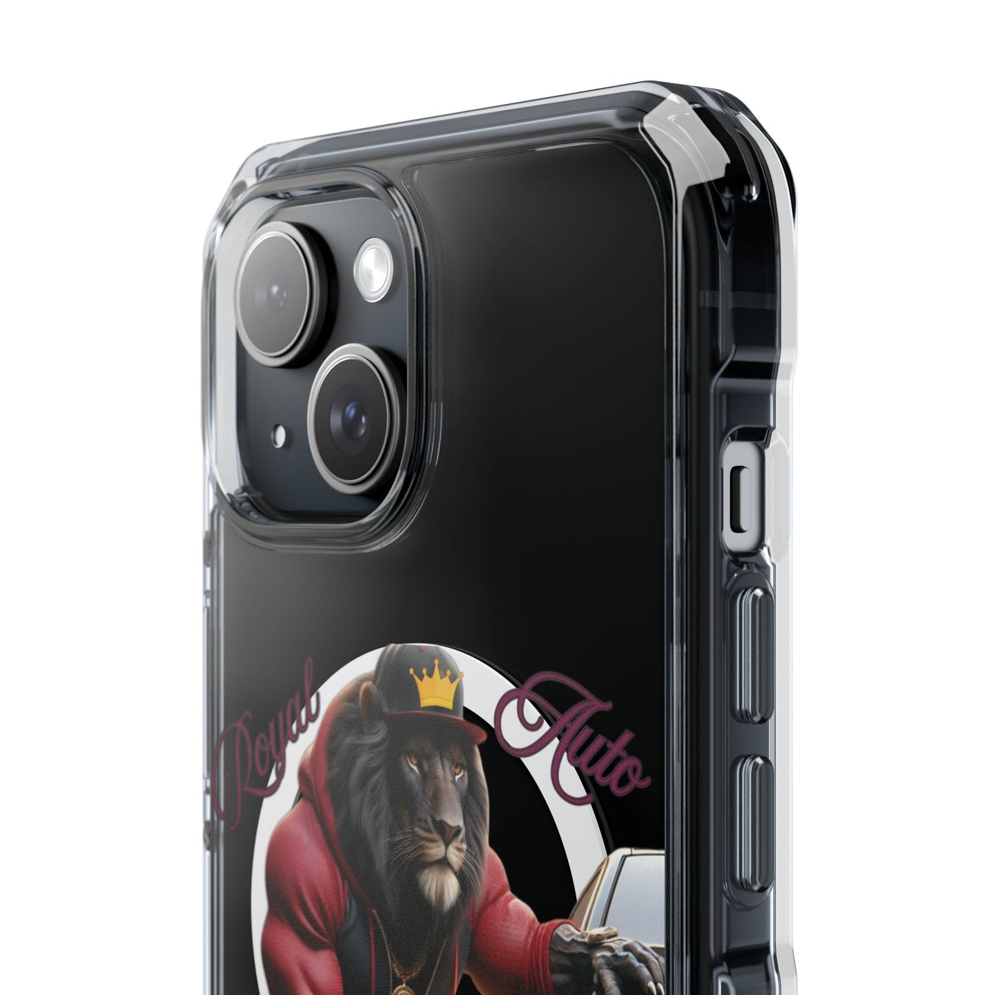 Magnetic Clear Impact Cases – Royal Auto King Design