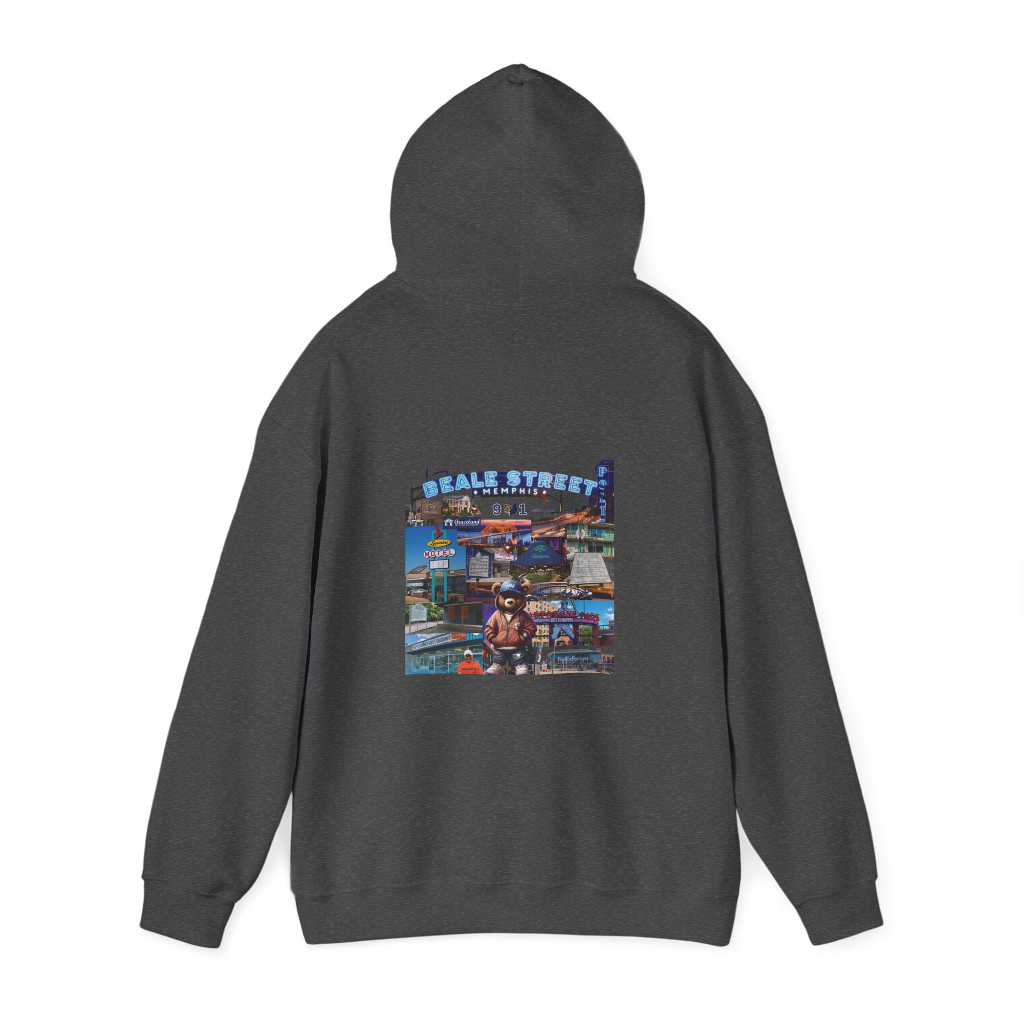 The Rep Yo City Collection Memphis (901) Unisex Heavy Blend™ Hooded Sweatshirt