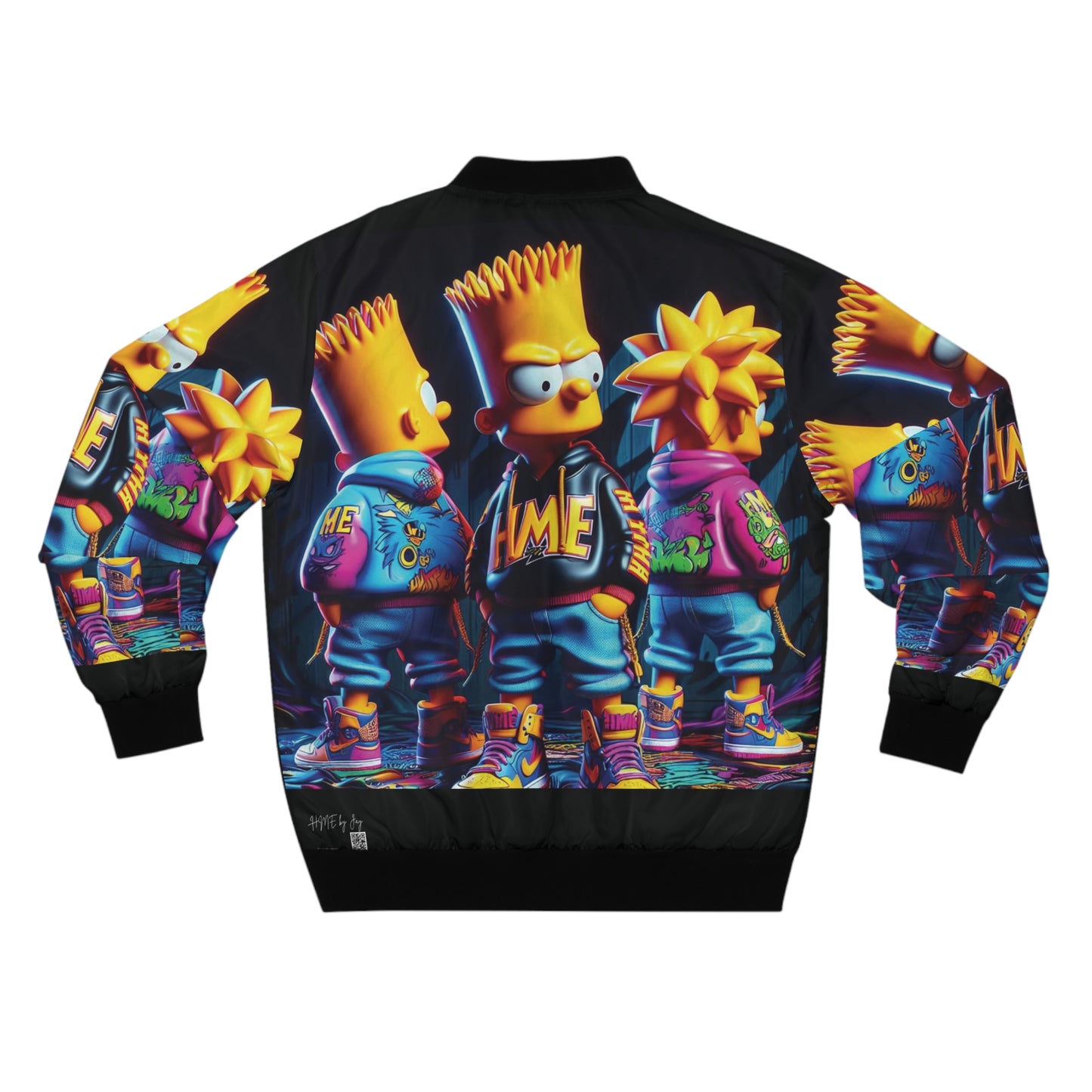 HME BART and twin Men's Bomber Jacket (AOP)