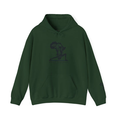 Yoga Health and Wellness Hoodie - Roots & Resolutions Brand Merch
