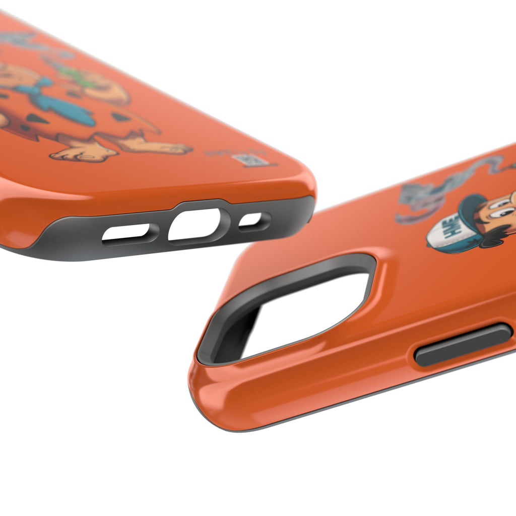 Phone Case - 420 Fred Flintstone with his THC Vape Pen Design