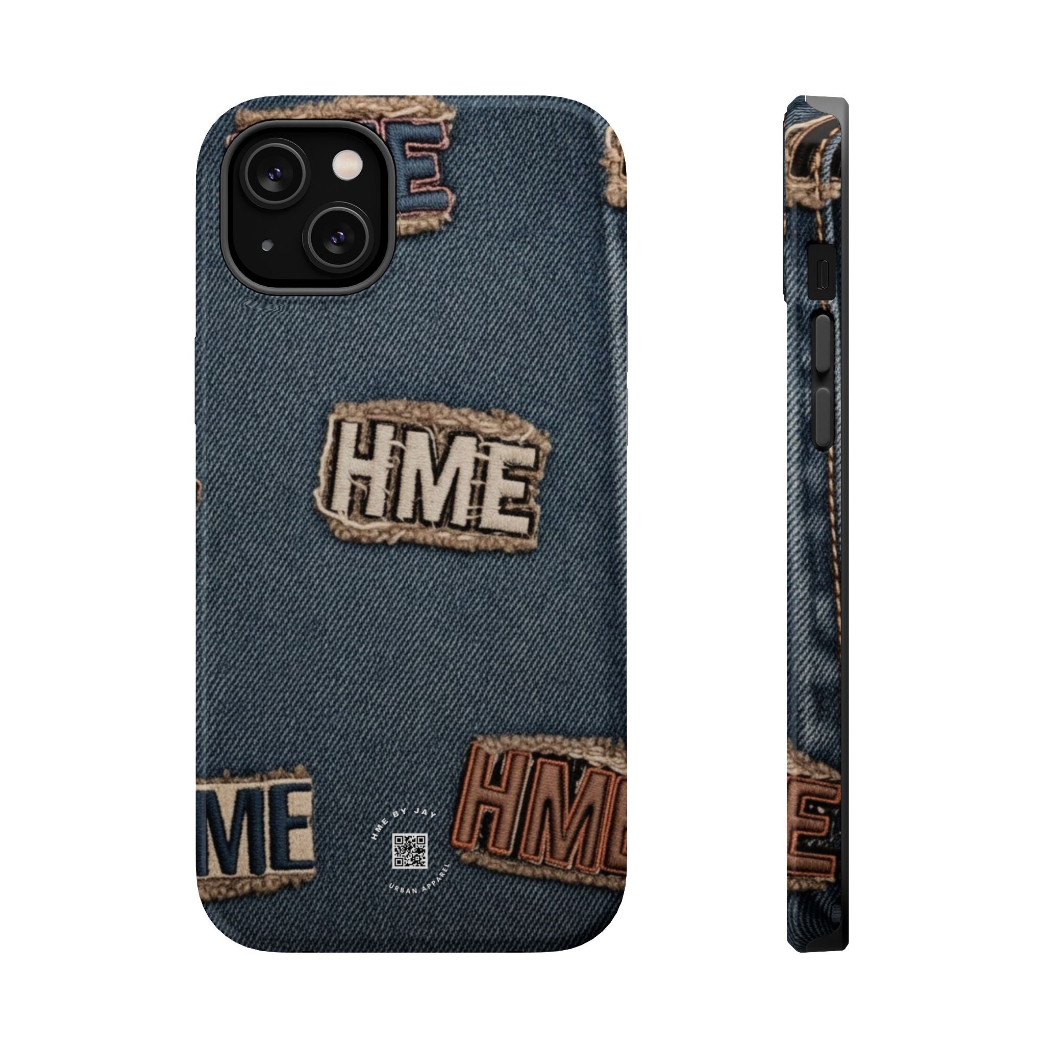 Denim HME Magnetic Impact-Resistant Case