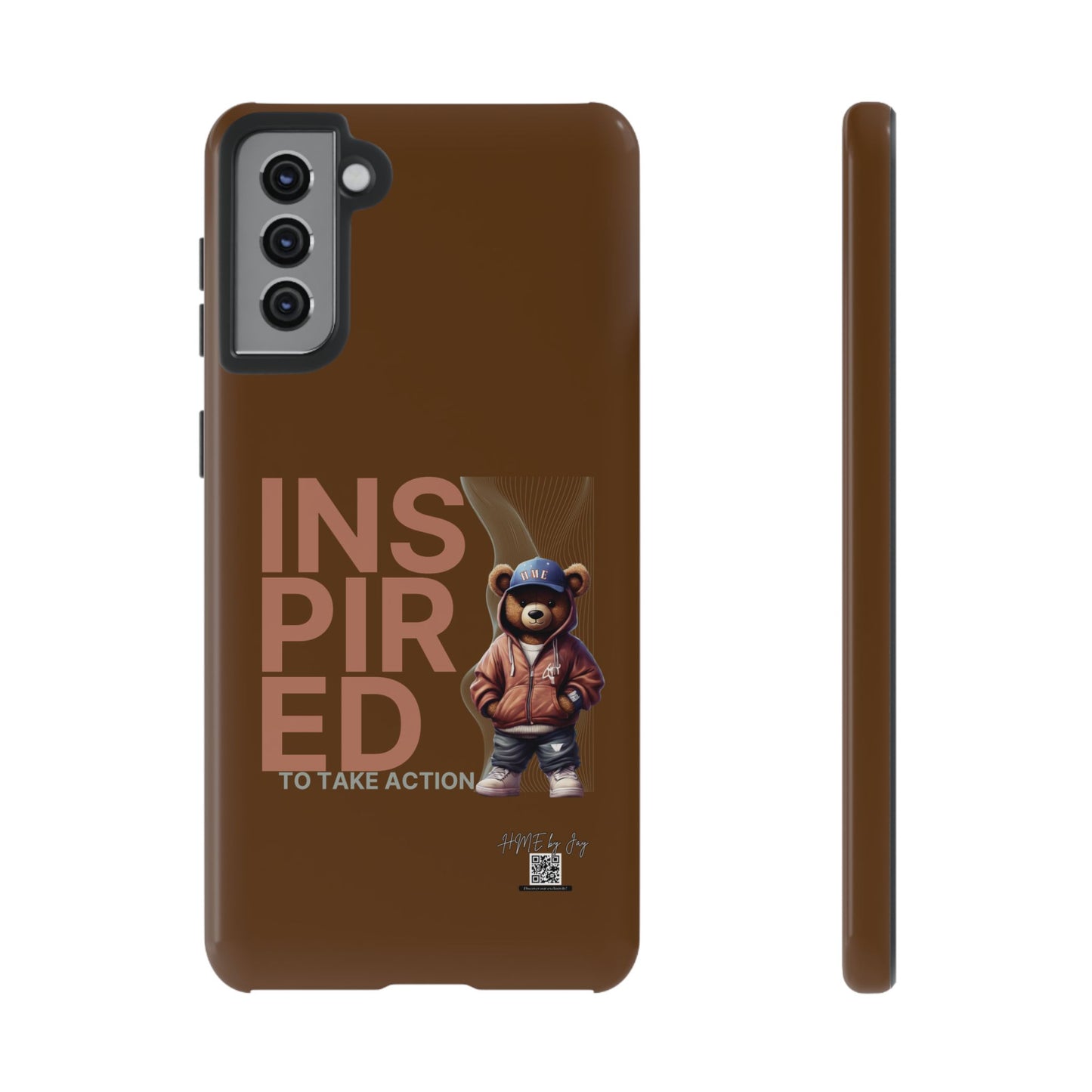 Phone Case - HME Bear Logo, Inspired to take action