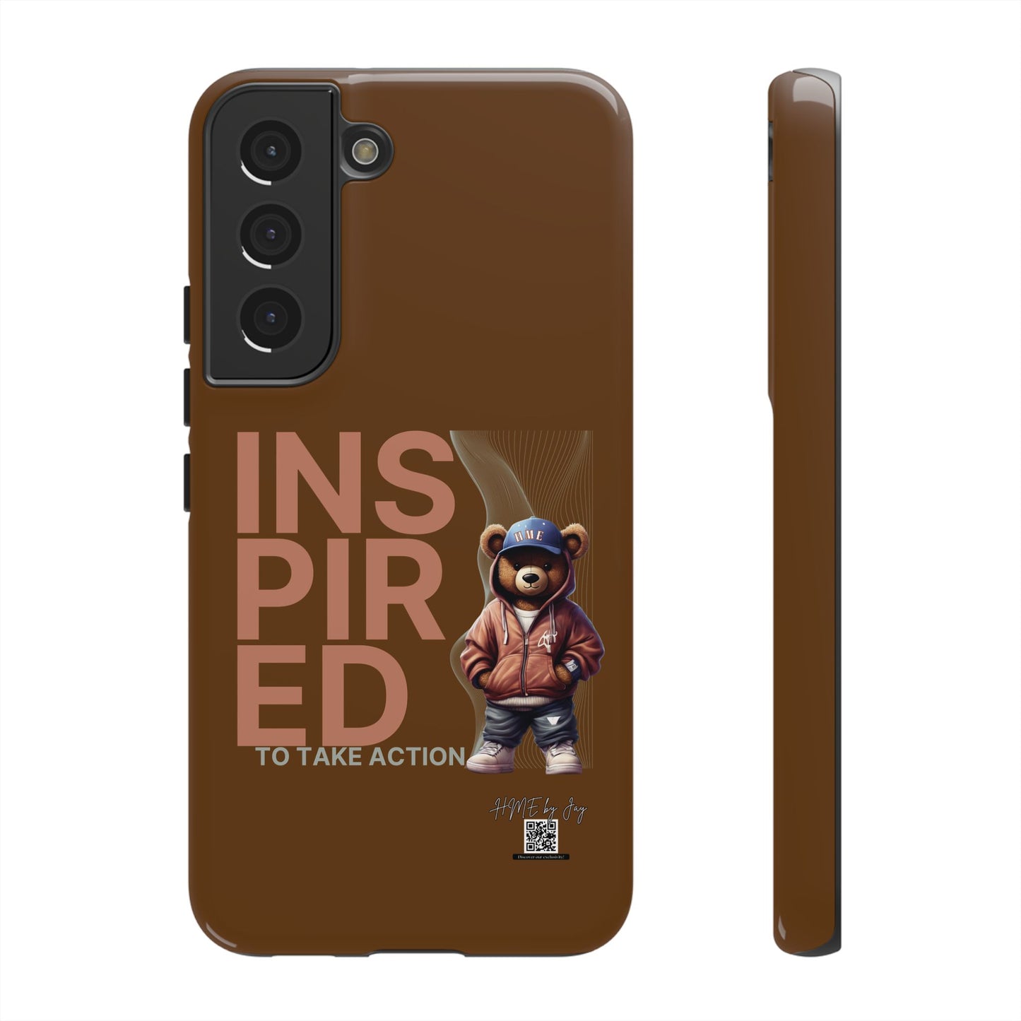 Phone Case - HME Bear Logo, Inspired to take action