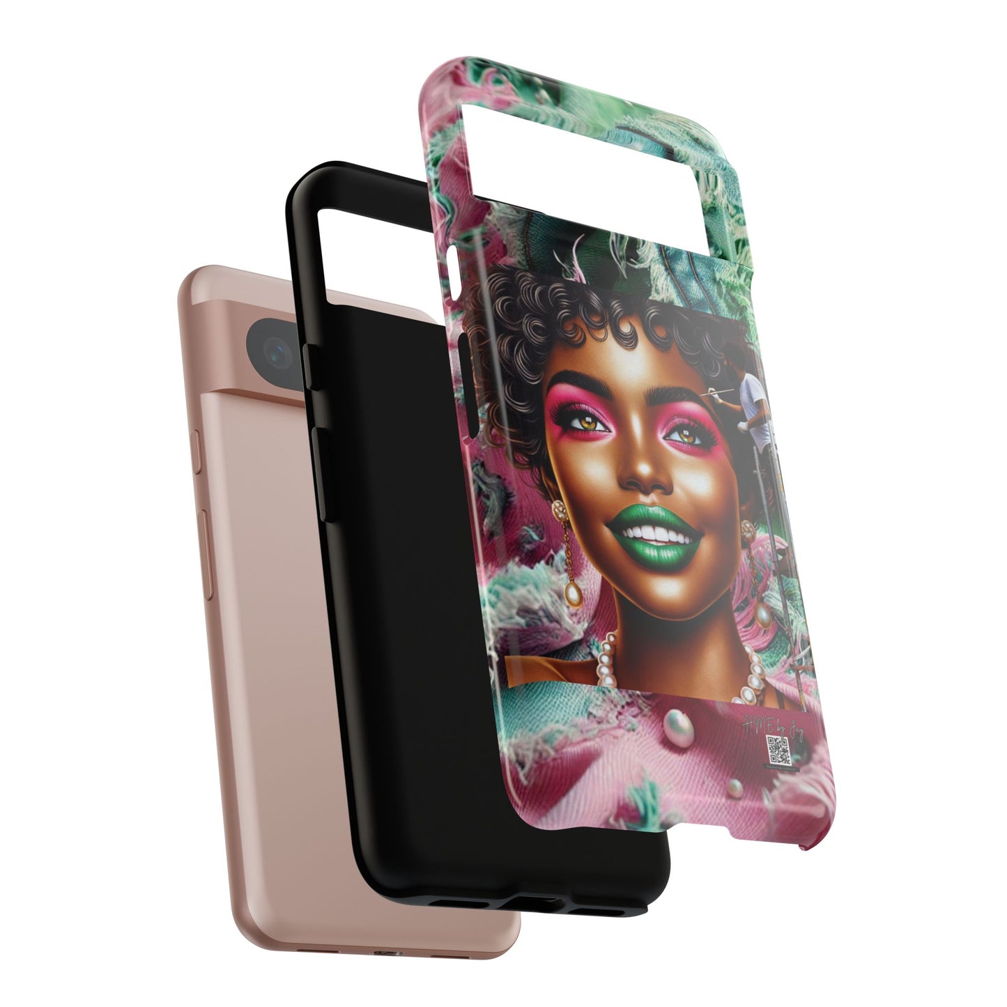 Phone Case - Ahnye's Melanin Collection Devine 9, AKA creation of beauty