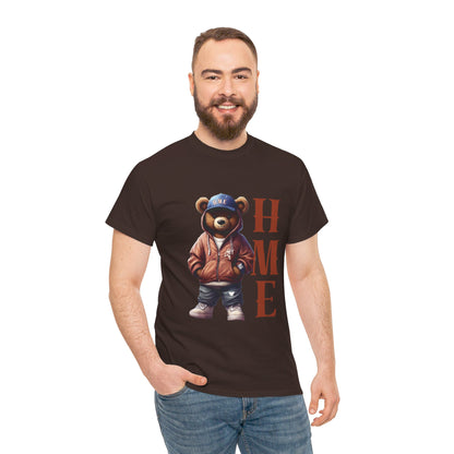 HME Bear Logo Collection Unisex Heavy Cotton Tee