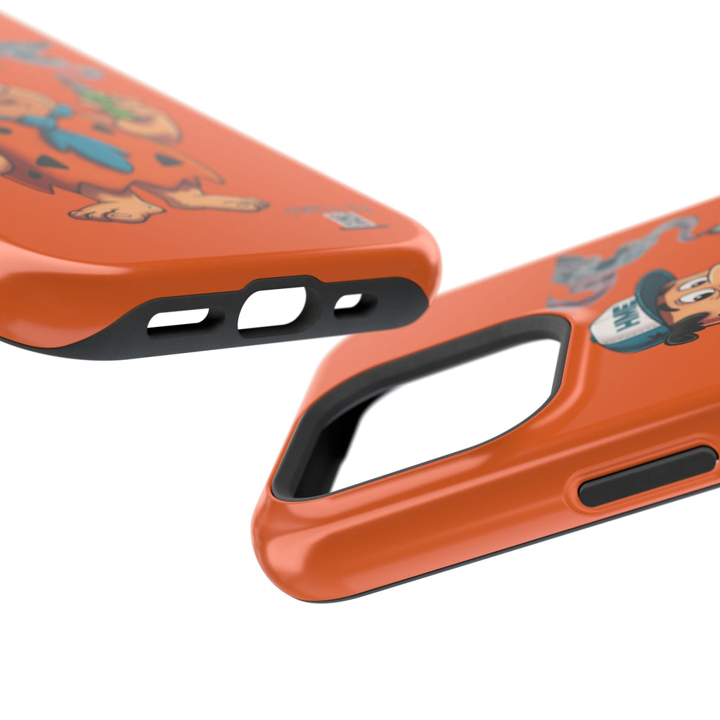 Phone Case - 420 Fred Flintstone with his THC Vape Pen Design