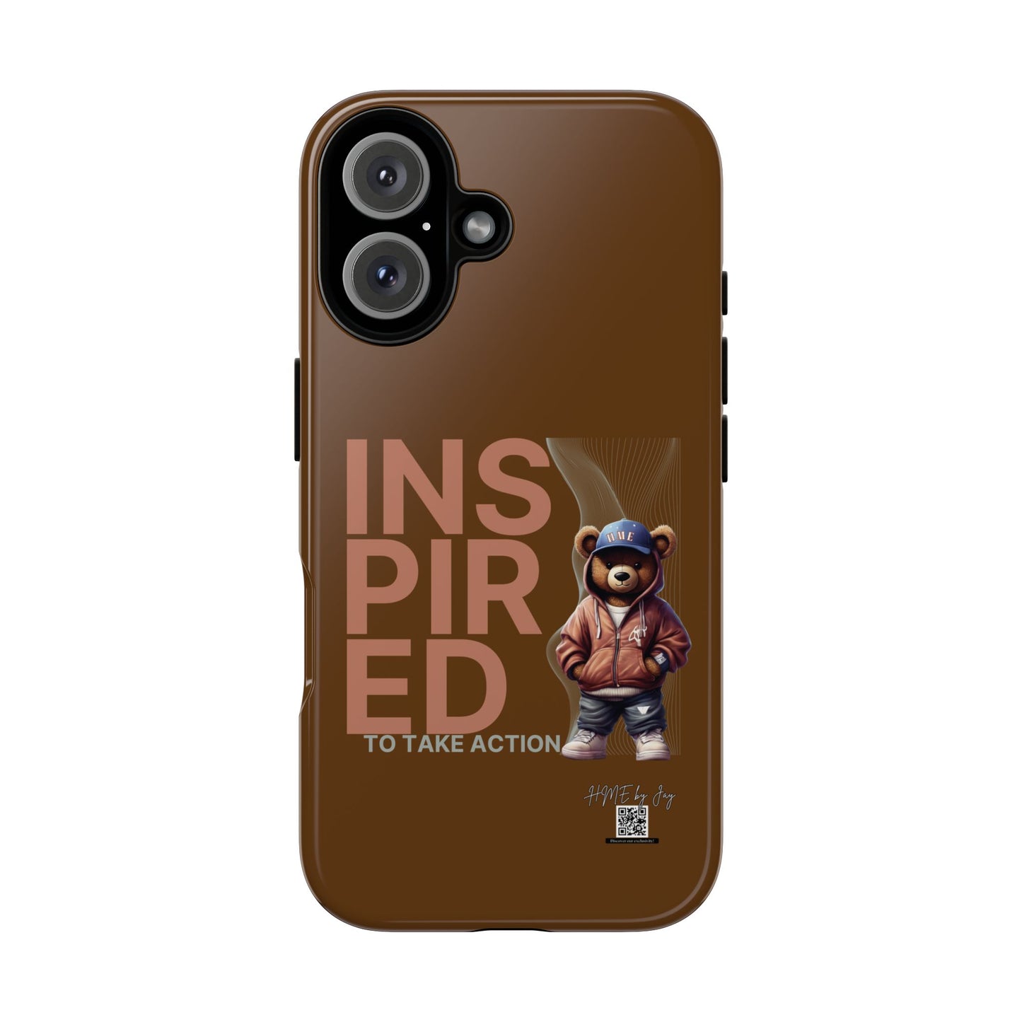 Phone Case - HME Bear Logo, Inspired to take action