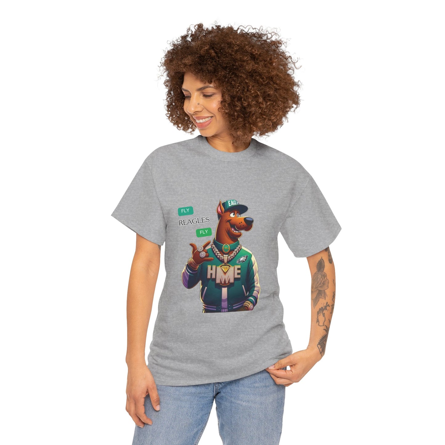 HME Scooby Doo Eagles Unisex Heavy Cotton Tee