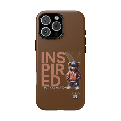 Phone Case - HME Bear Logo, Inspired to take action