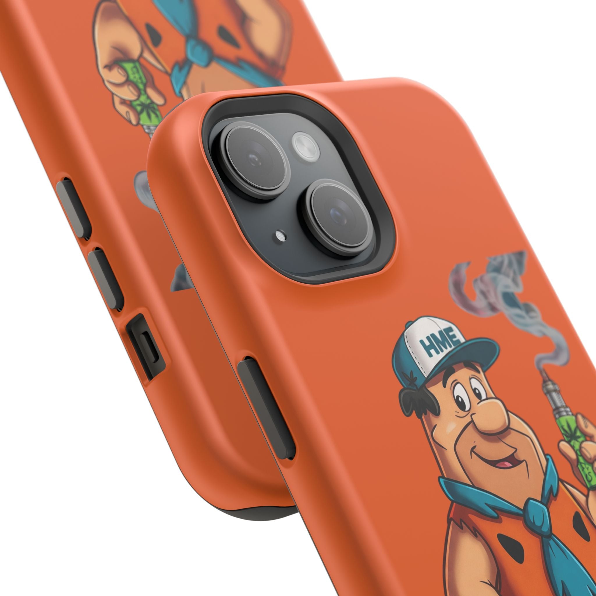 Phone Case - 420 Fred Flintstone with his THC Vape Pen Design