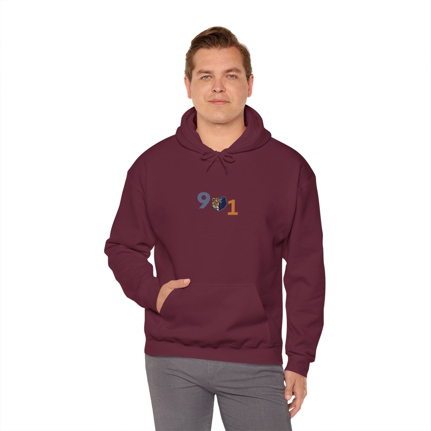 The Rep Yo City Collection Memphis (901) Unisex Heavy Blend™ Hooded Sweatshirt