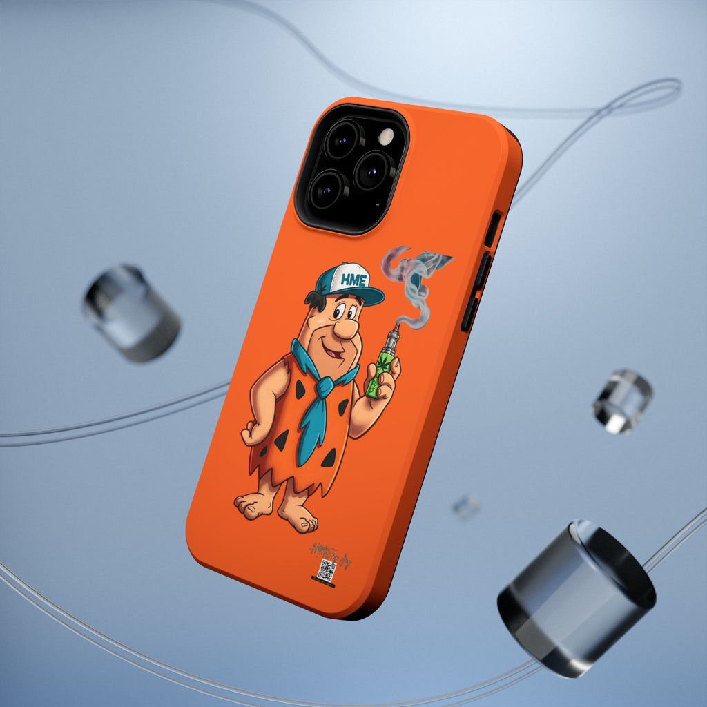 Phone Case - 420 Fred Flintstone with his THC Vape Pen Design