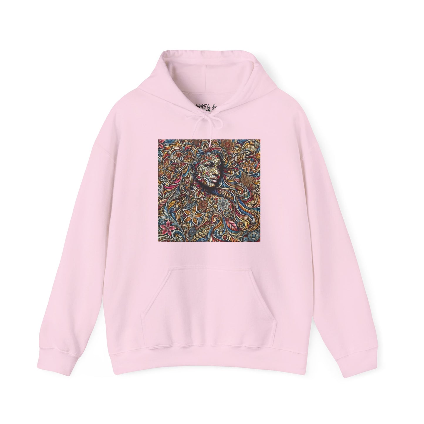 Hooded Sweatshirt - Ahnye’s Melanin Collection'Don't Let External Distractions Overshadow The Beauty Within' by HME