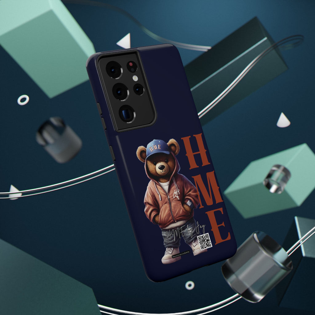 Phone Cases - HME Bear Logo Collection in Navy