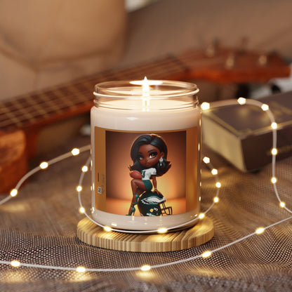 Ahnye’s Melanin Collection Eagles Scented Soy Candle, 9oz