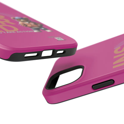Phone Cases - HME Logo Bear, Inspired to take action Pink