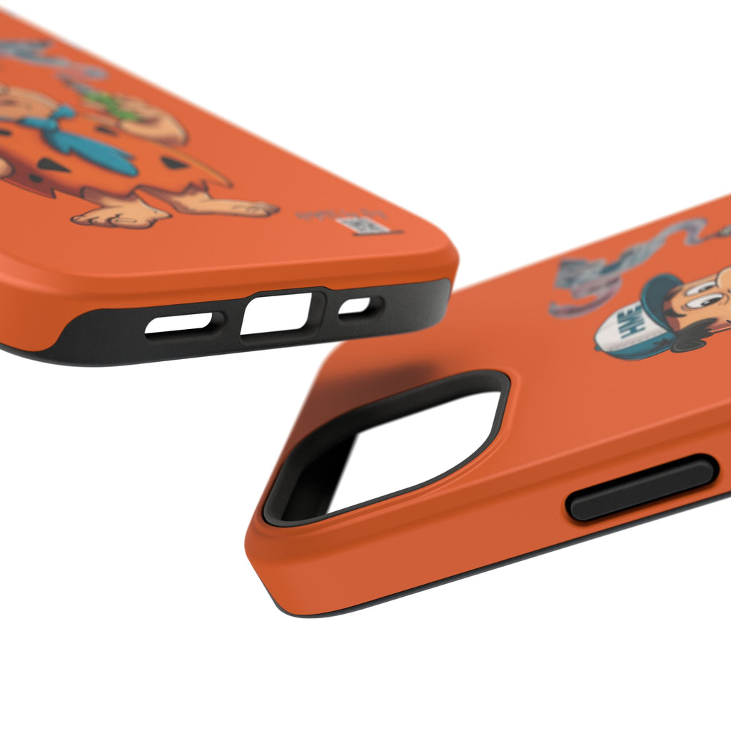 Phone Case - 420 Fred Flintstone with his THC Vape Pen Design