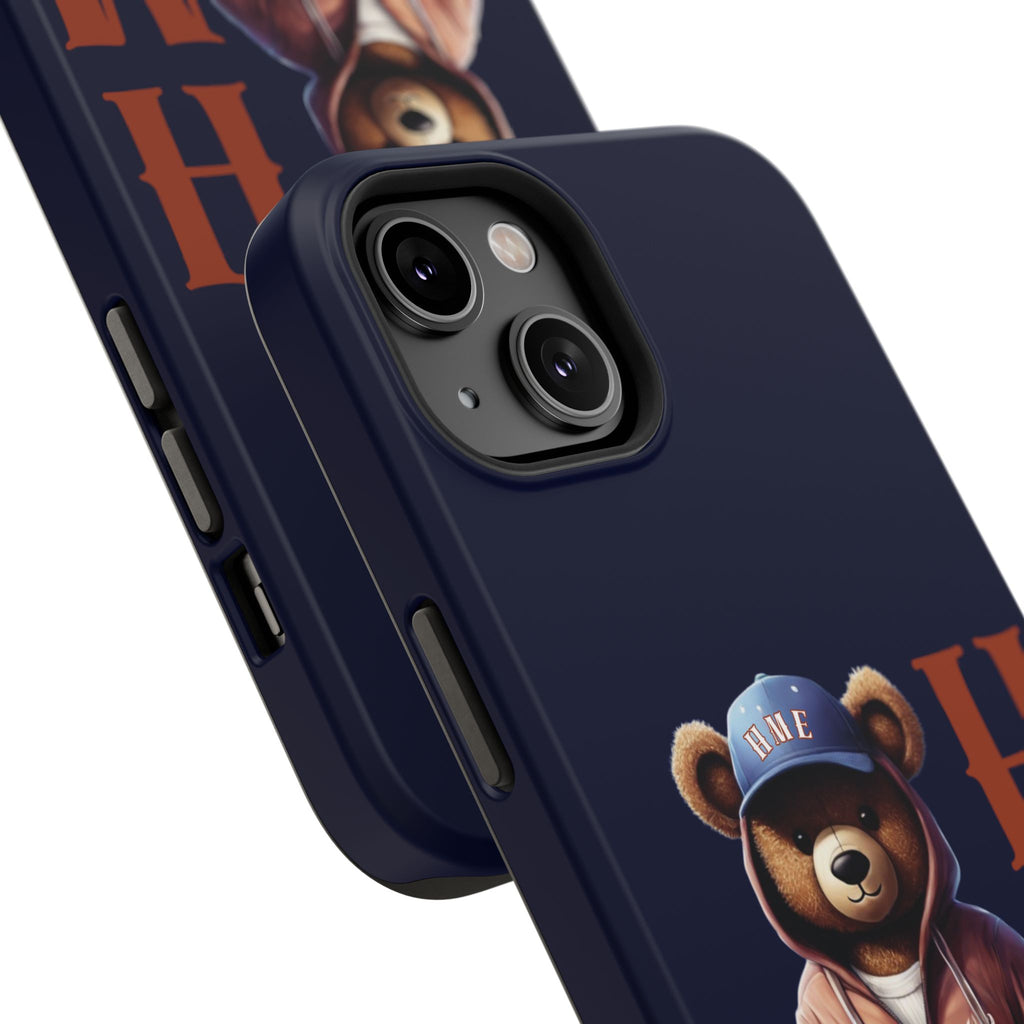 Phone Cases - HME Bear Logo Collection in Navy