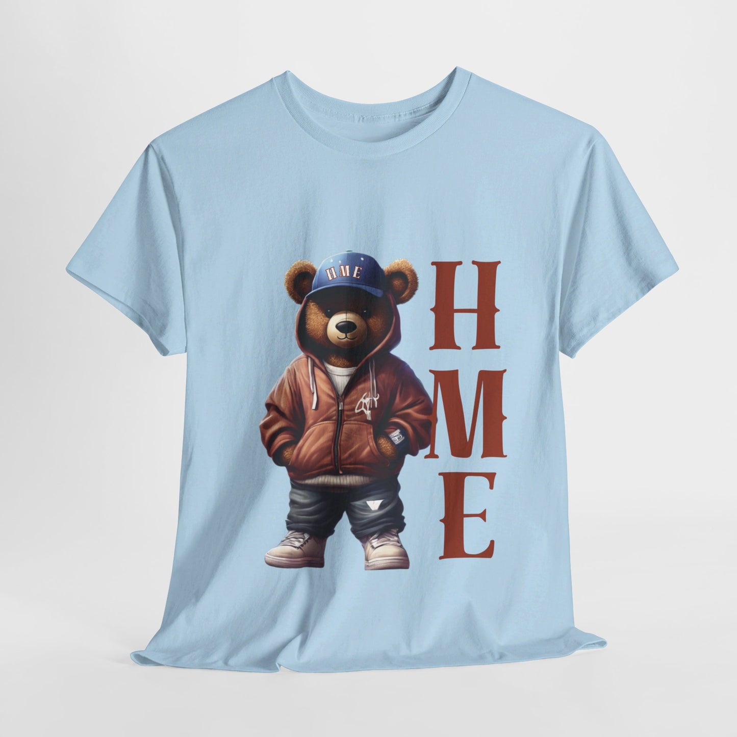 HME Bear Logo Collection Unisex Heavy Cotton Tee