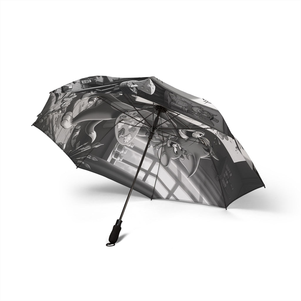 Umbrella with Tom and Jerry Artistic Talents Design