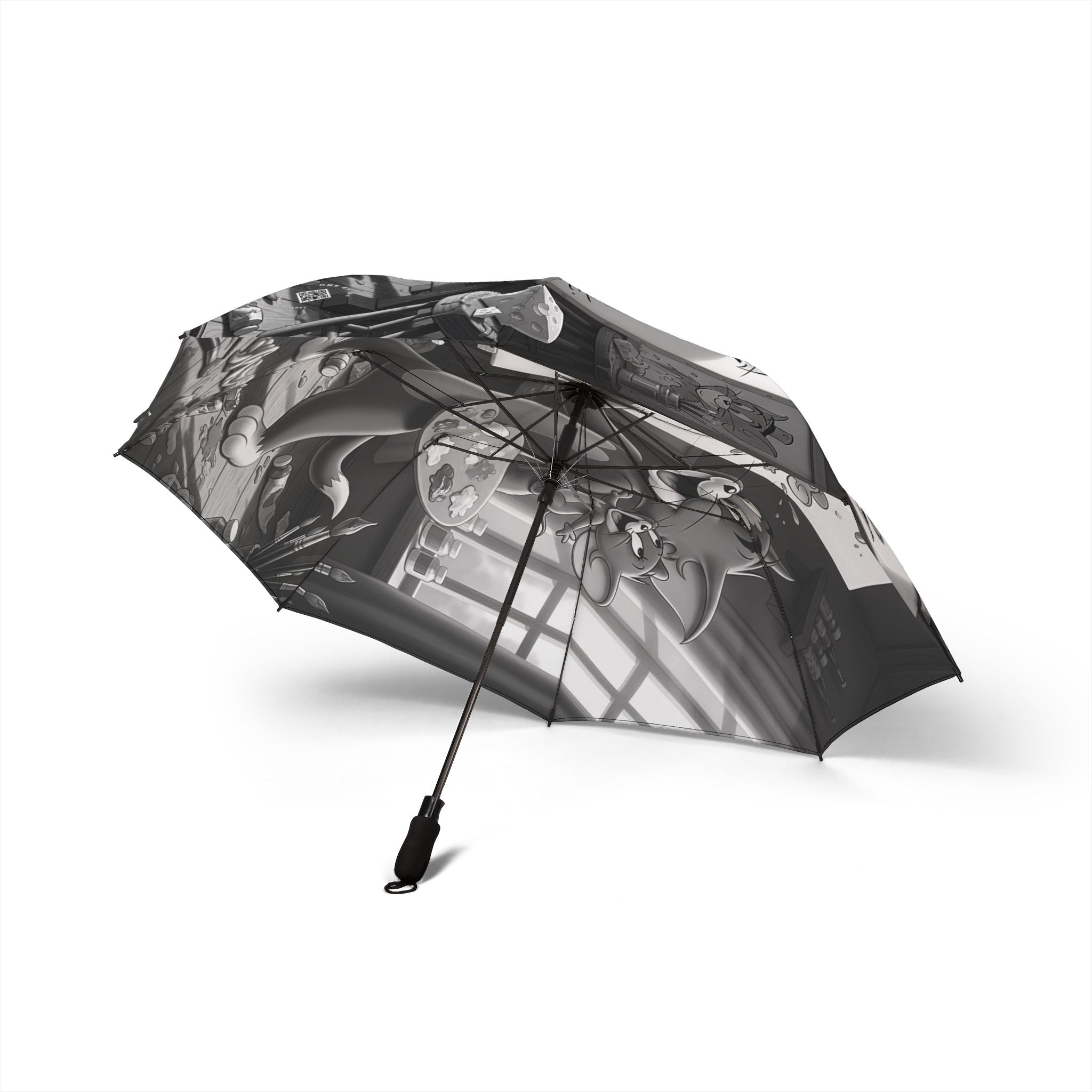 Umbrella with Tom and Jerry Artistic Talents Design