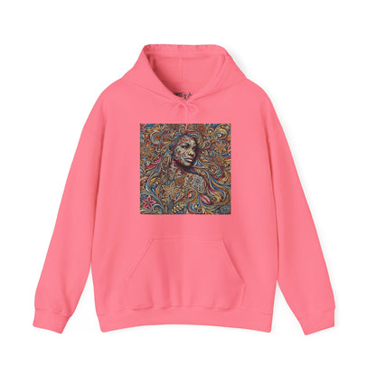 Hooded Sweatshirt - Ahnye’s Melanin Collection'Don't Let External Distractions Overshadow The Beauty Within' by HME