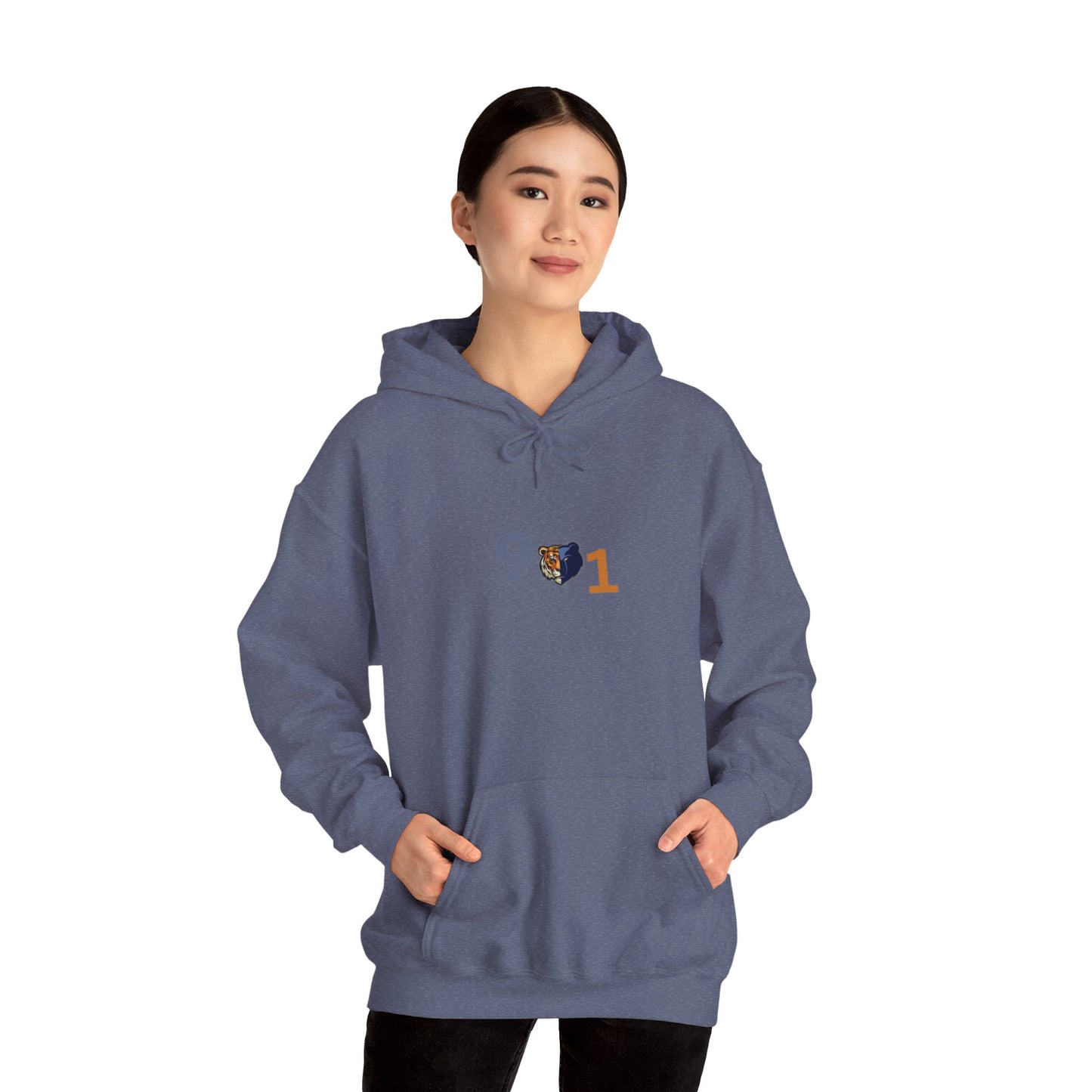 The Rep Yo City Collection Memphis (901) Unisex Heavy Blend™ Hooded Sweatshirt