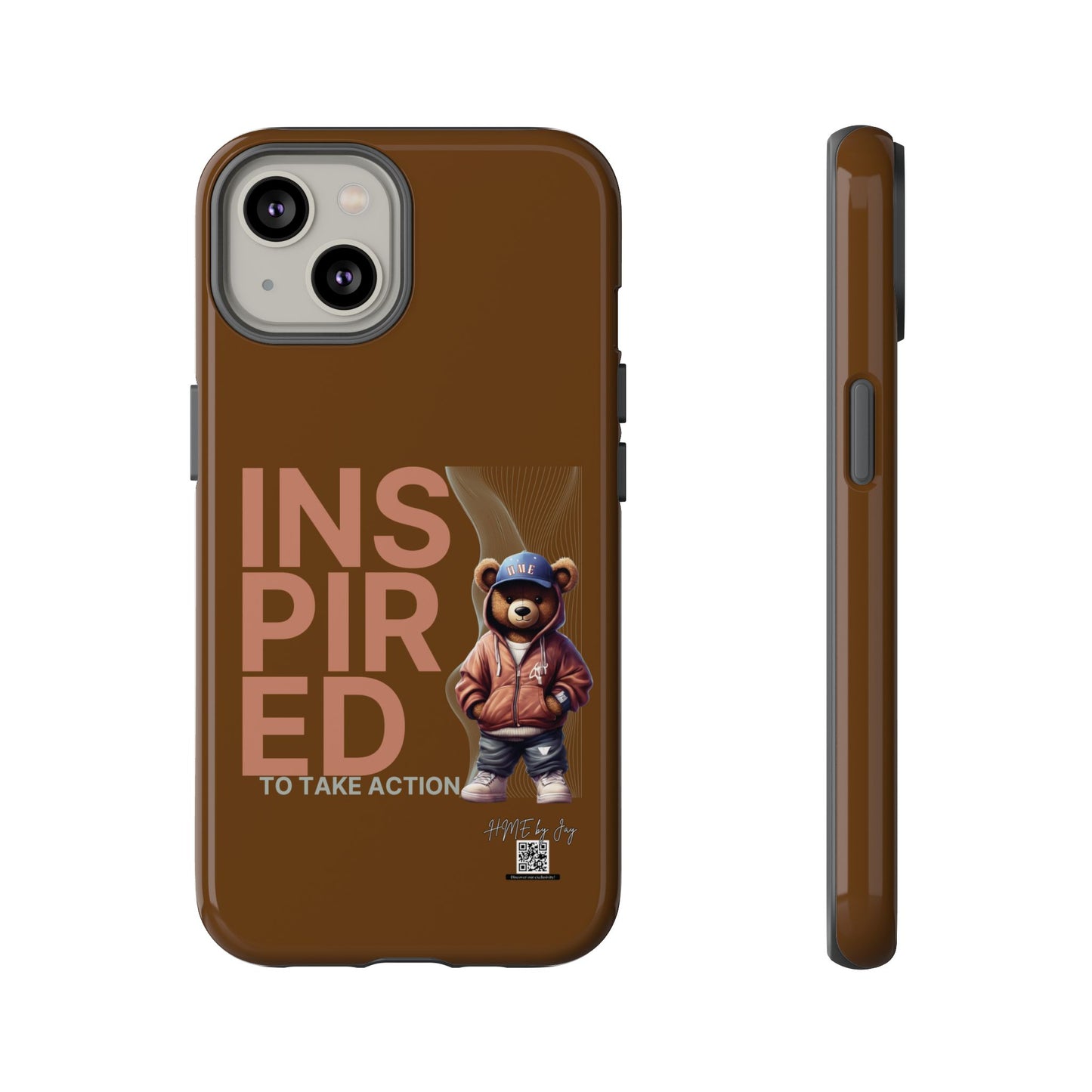 Phone Case - HME Bear Logo, Inspired to take action