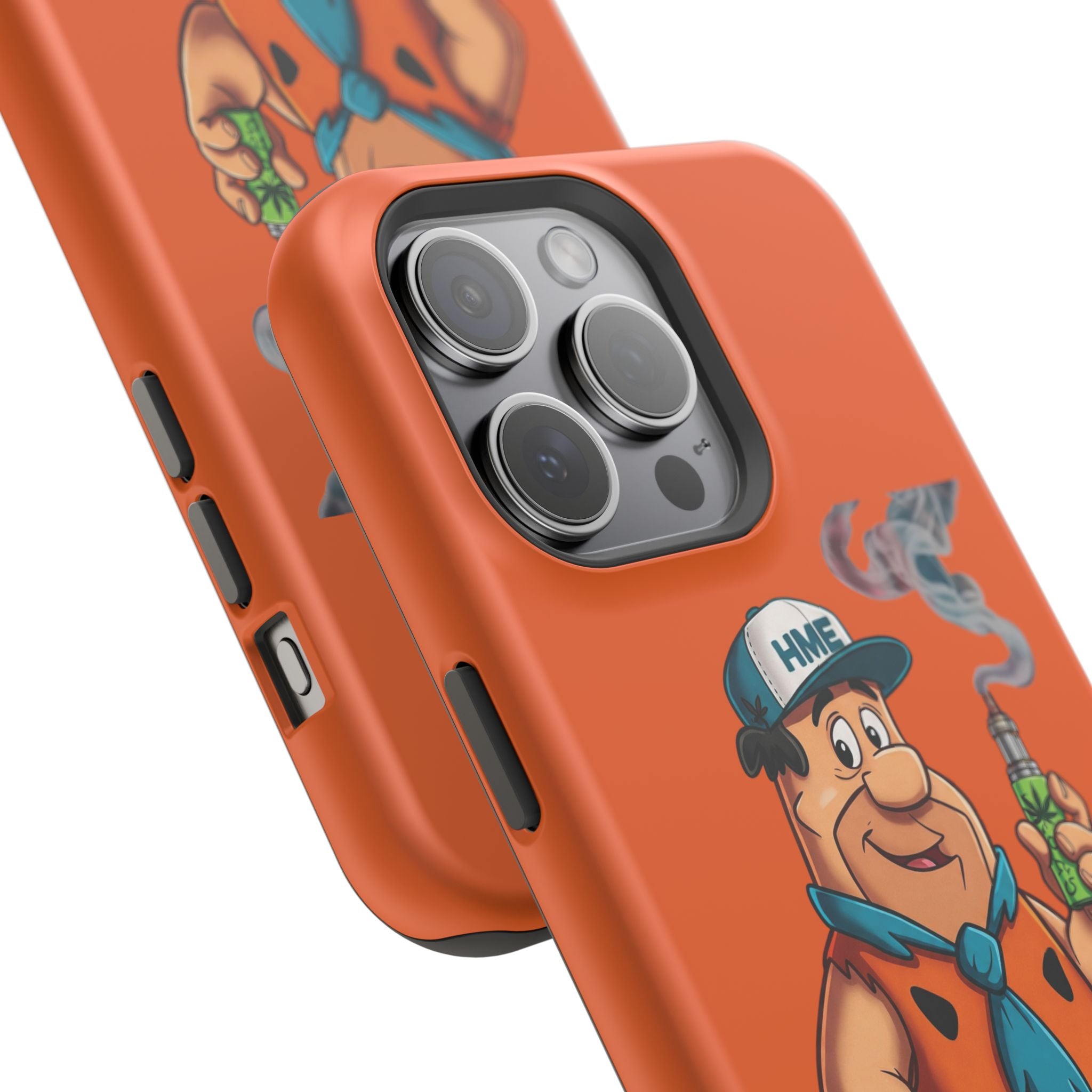 Phone Case - 420 Fred Flintstone with his THC Vape Pen Design