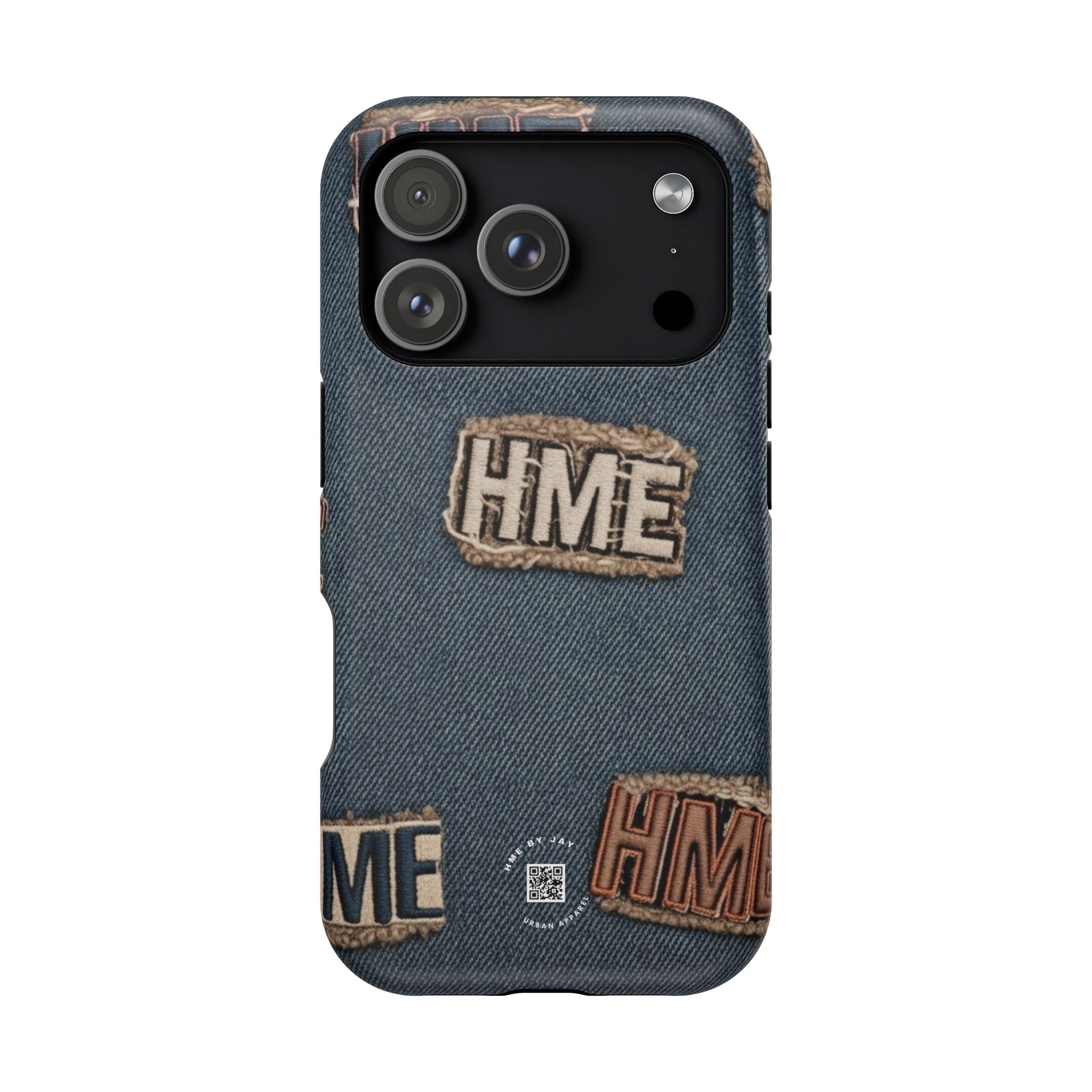 Denim HME Magnetic Impact-Resistant Case