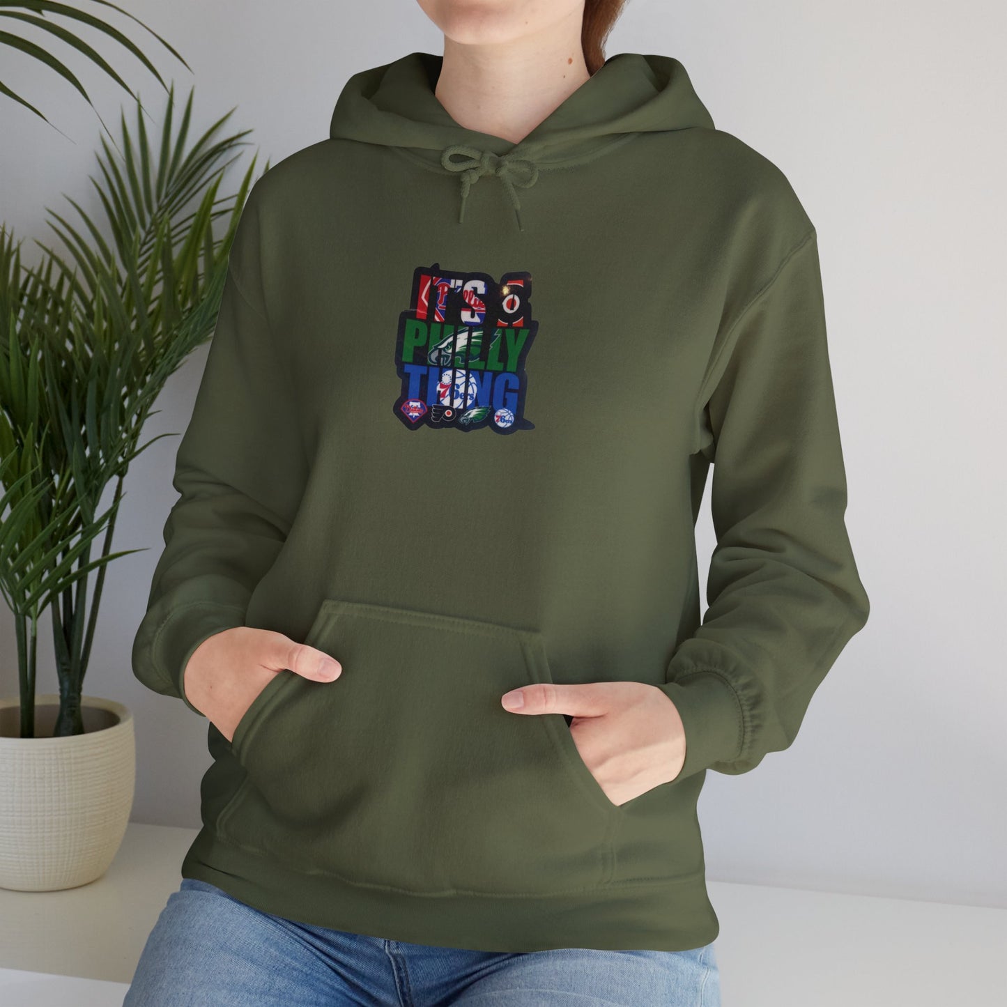 The Rep Yo City Collection (It's A Philly Thing) Unisex Heavy Blend™ Hooded Sweatshirt