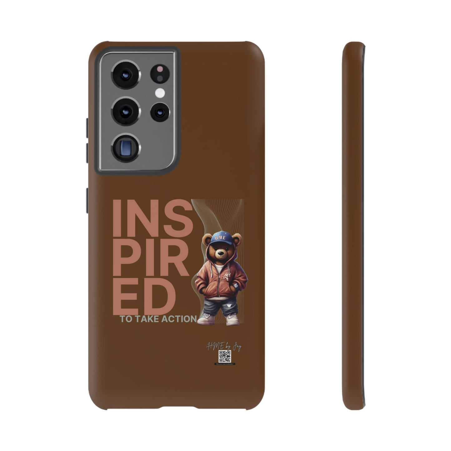 Phone Case - HME Bear Logo, Inspired to take action