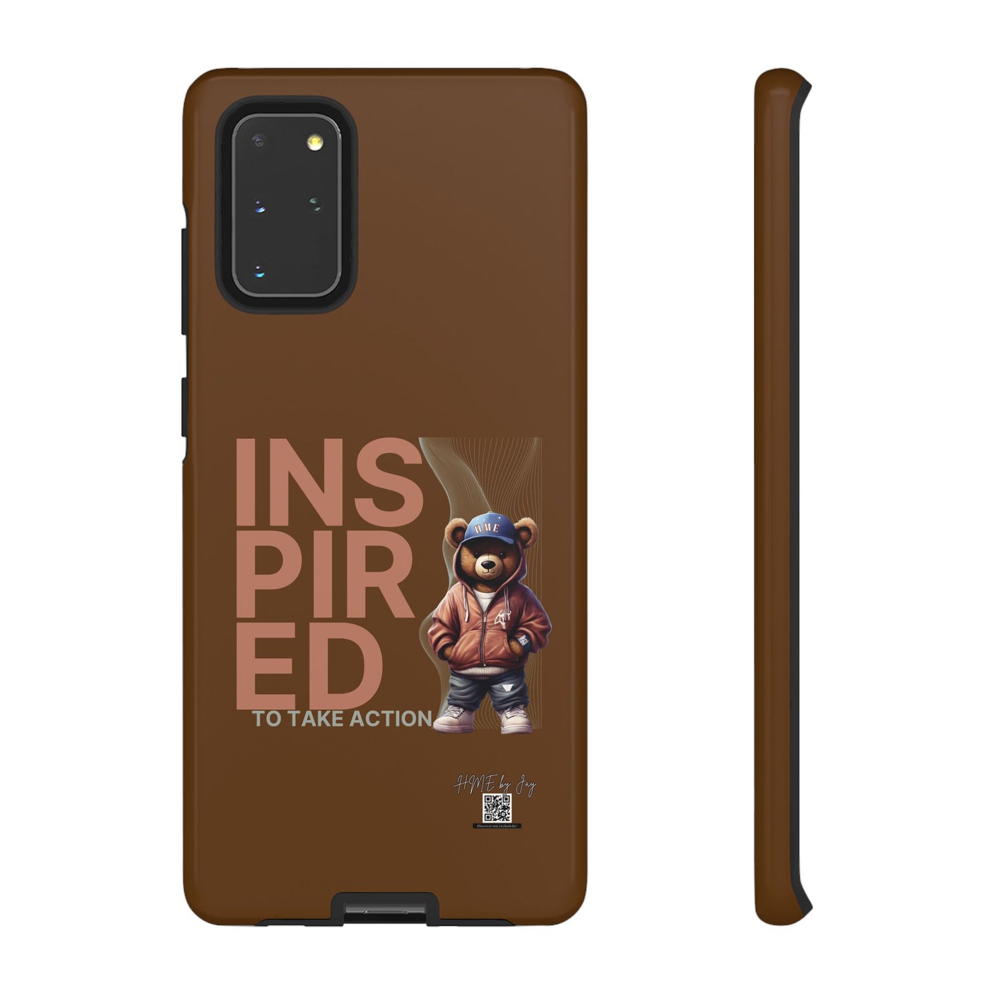 Phone Case - HME Bear Logo, Inspired to take action