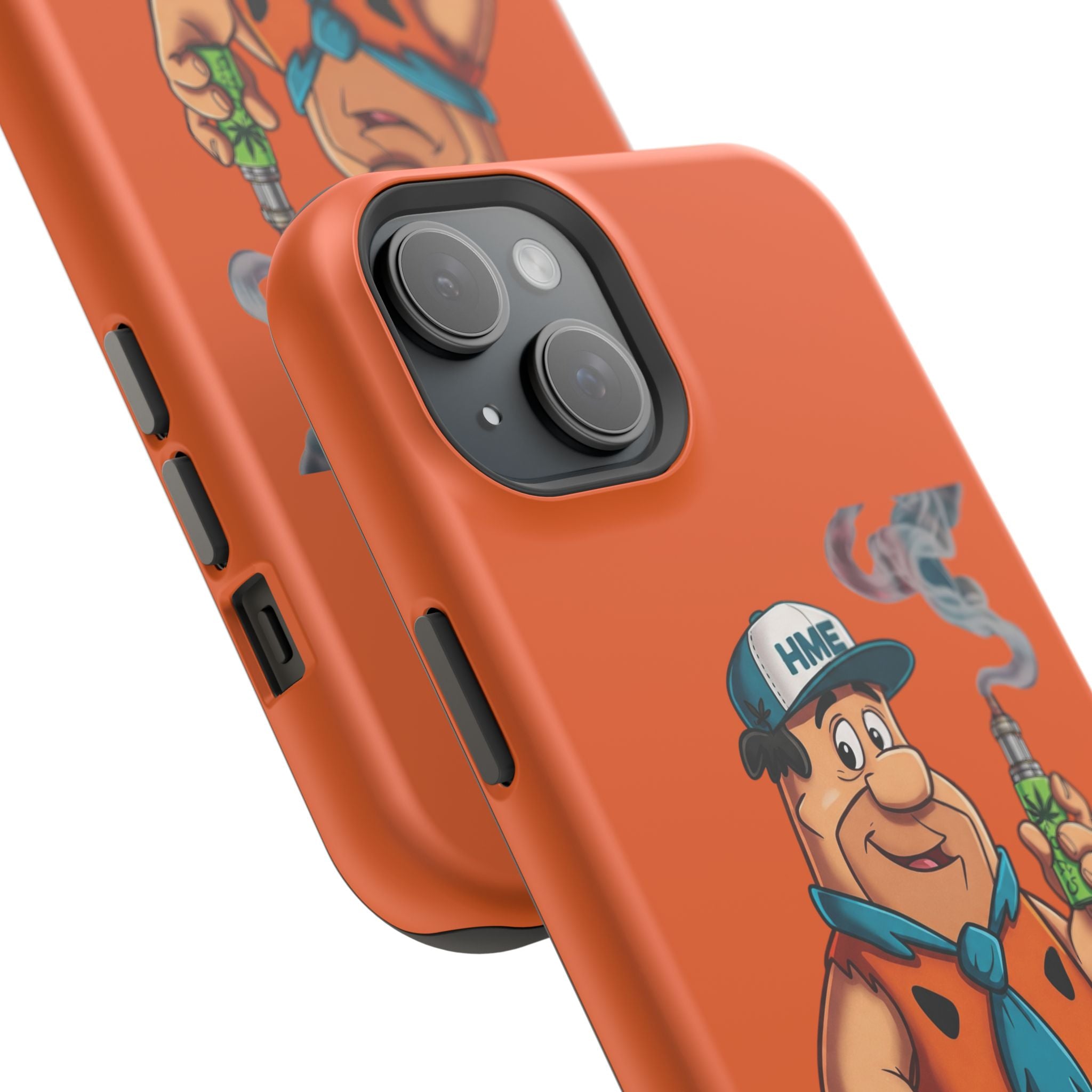 Phone Case - 420 Fred Flintstone with his THC Vape Pen Design