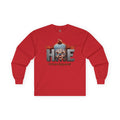 IT Horror-Inspired Long Sleeve Tee — Minimal 'IT' Typeface Design