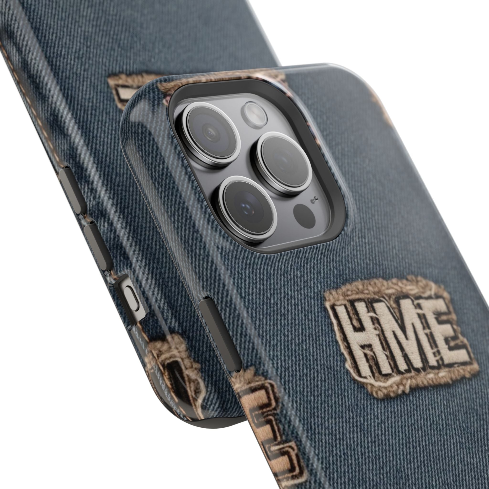 Denim HME Magnetic Impact-Resistant Case