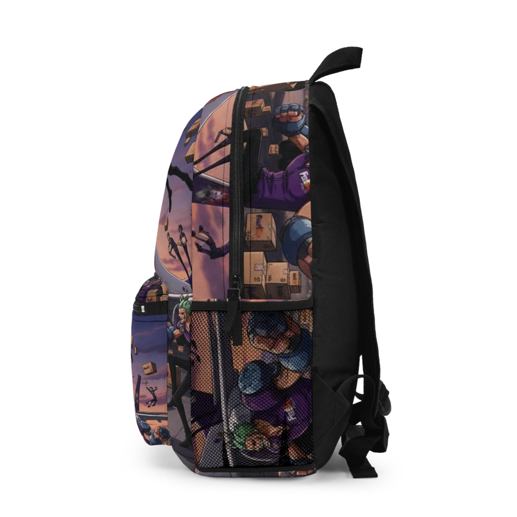 Backpack One Piece Anime & FedEx Express Crossover