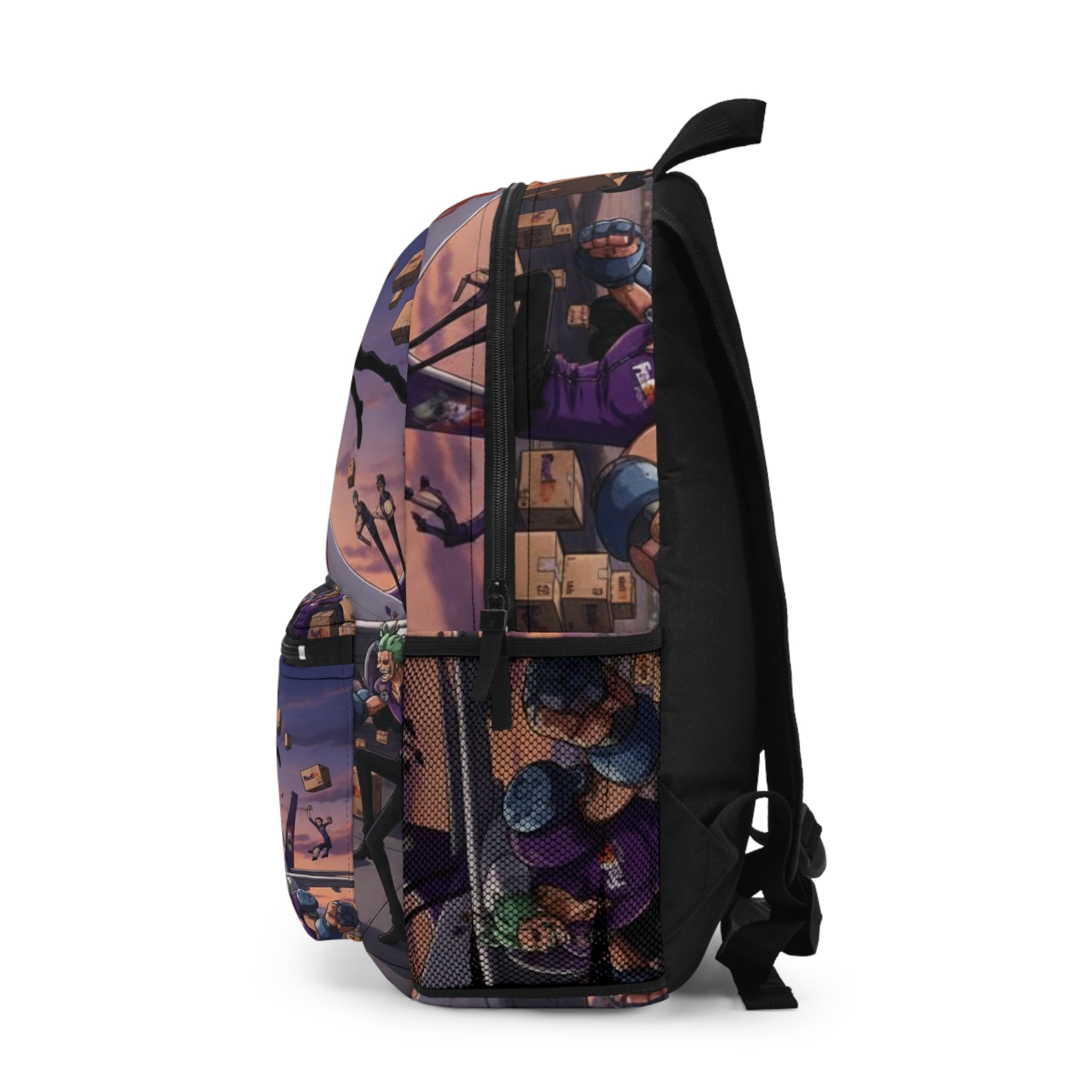 Backpack One Piece Anime & FedEx Express Crossover