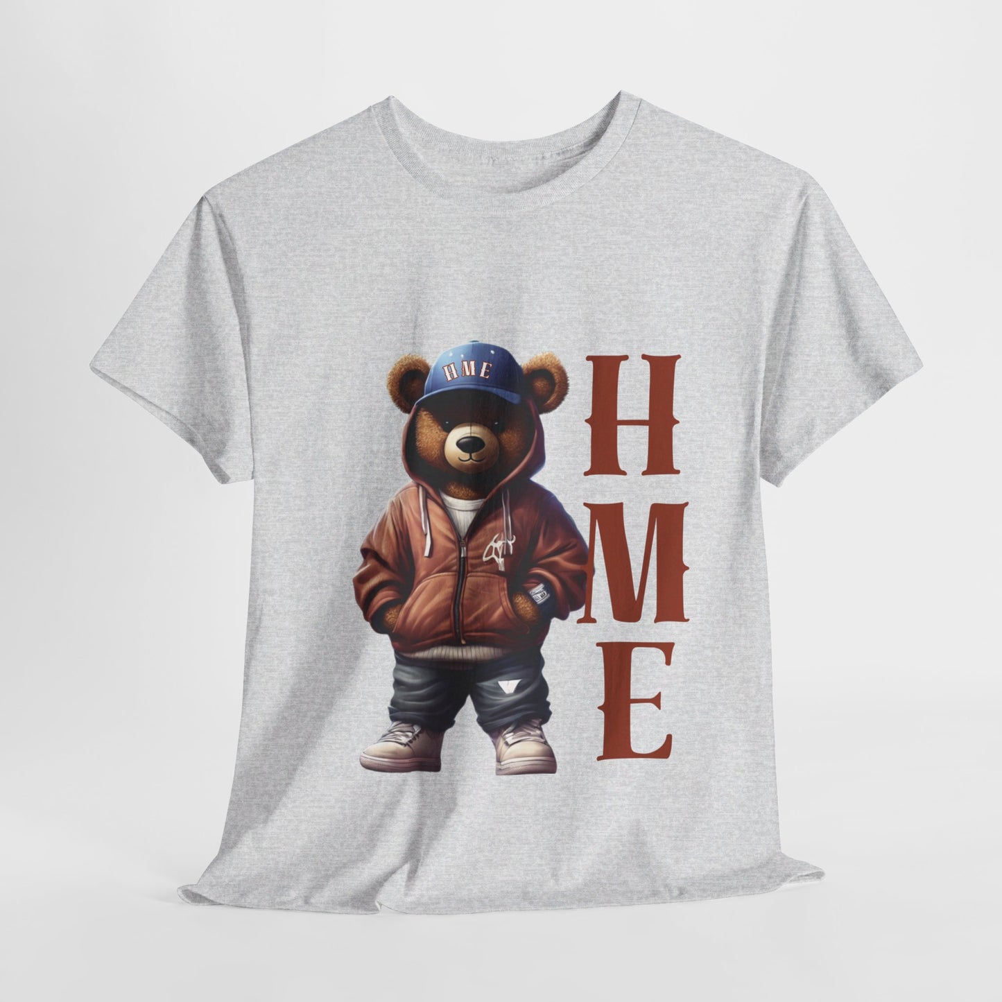 HME Bear Logo Collection Unisex Heavy Cotton Tee