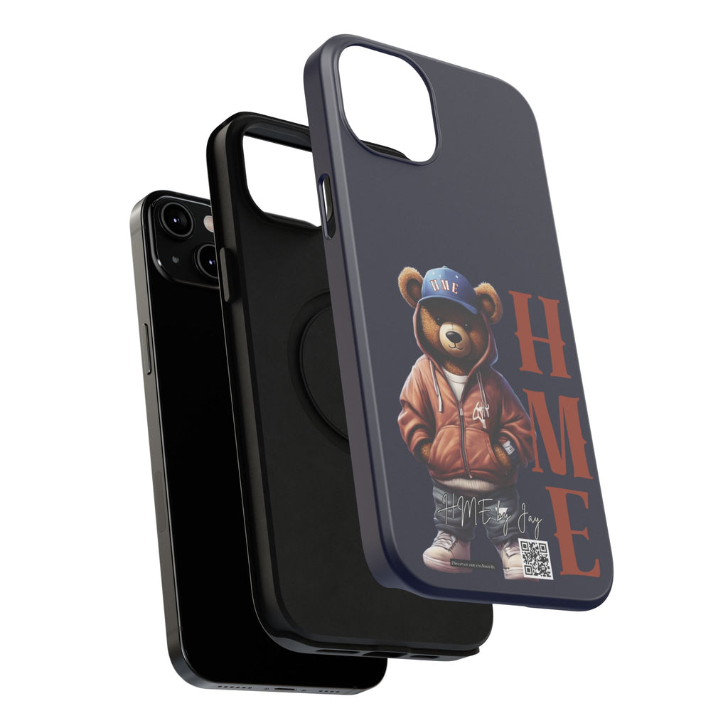 Phone Cases - HME Bear Logo Collection in Navy