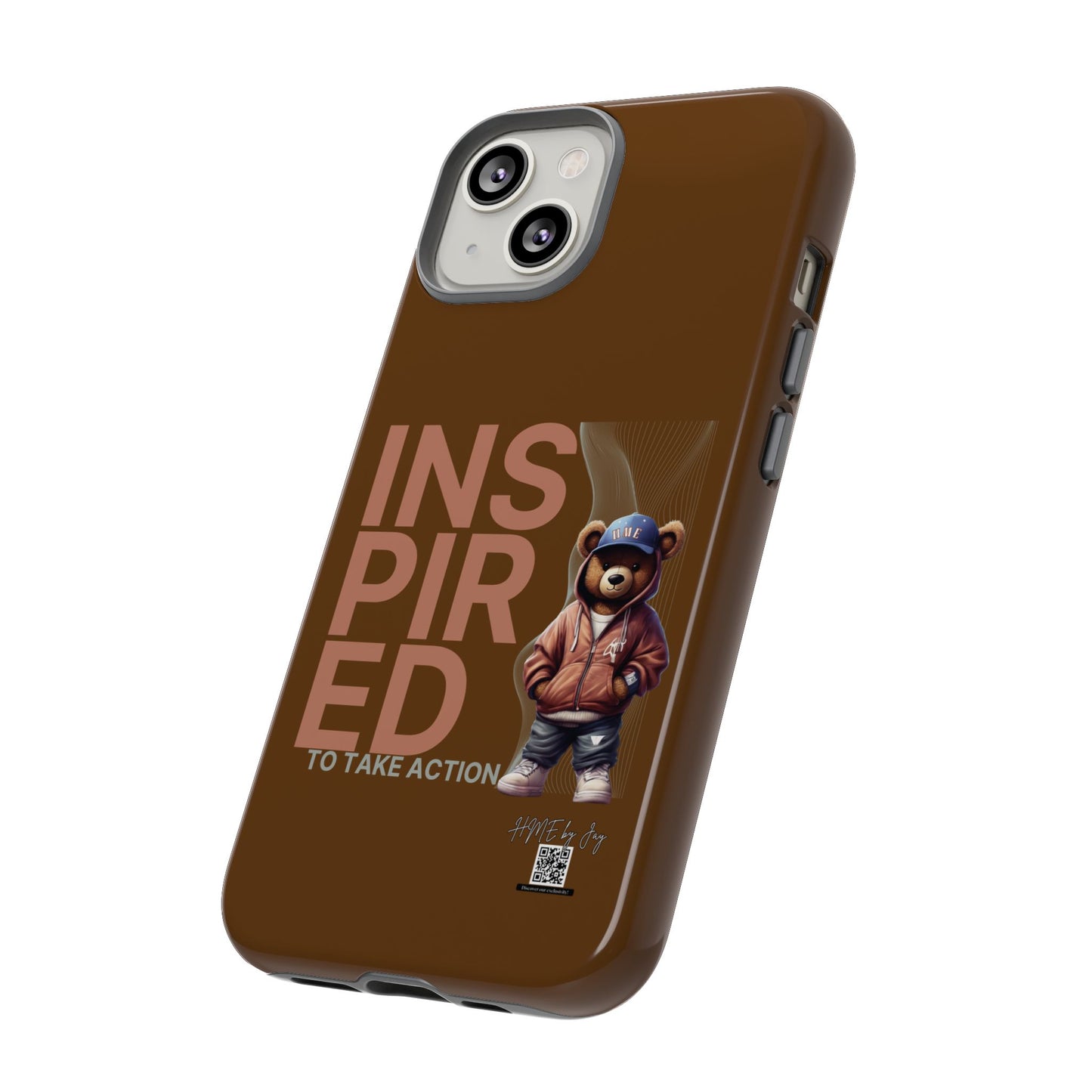 Phone Case - HME Bear Logo, Inspired to take action