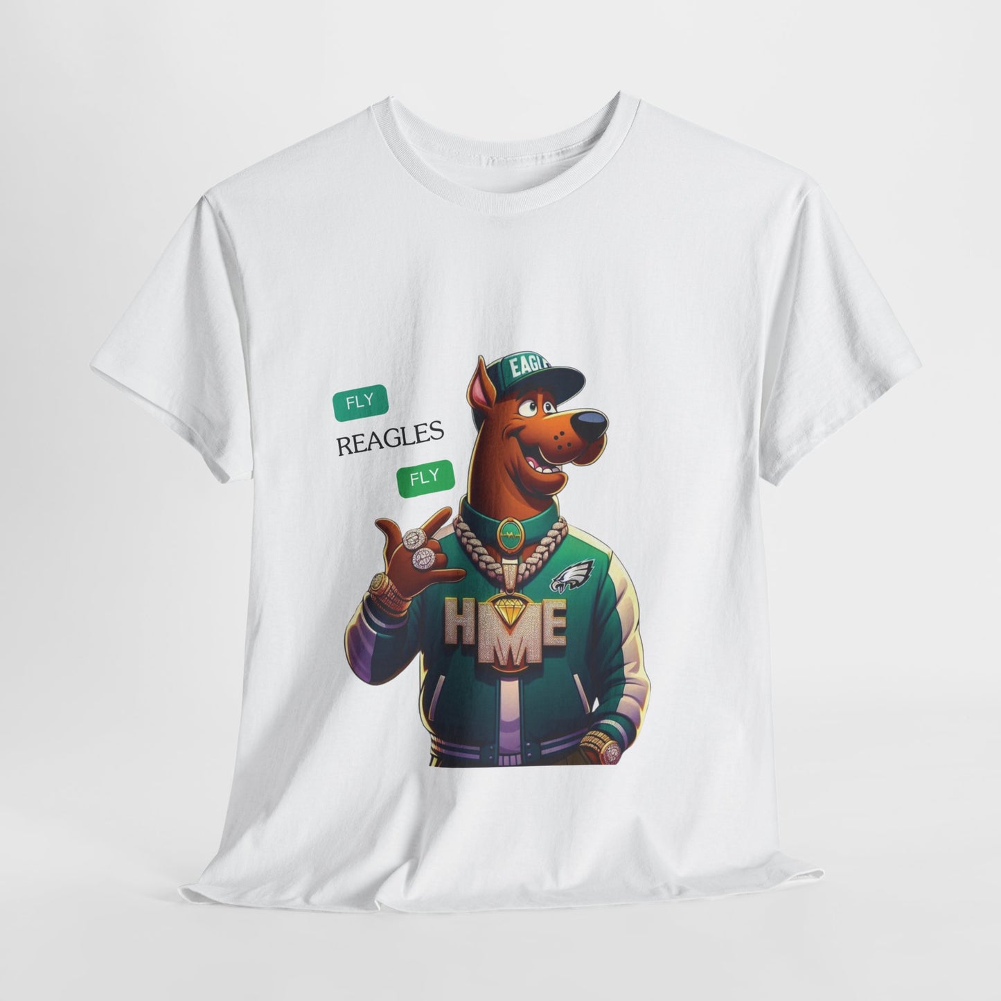 HME Scooby Doo Eagles Unisex Heavy Cotton Tee