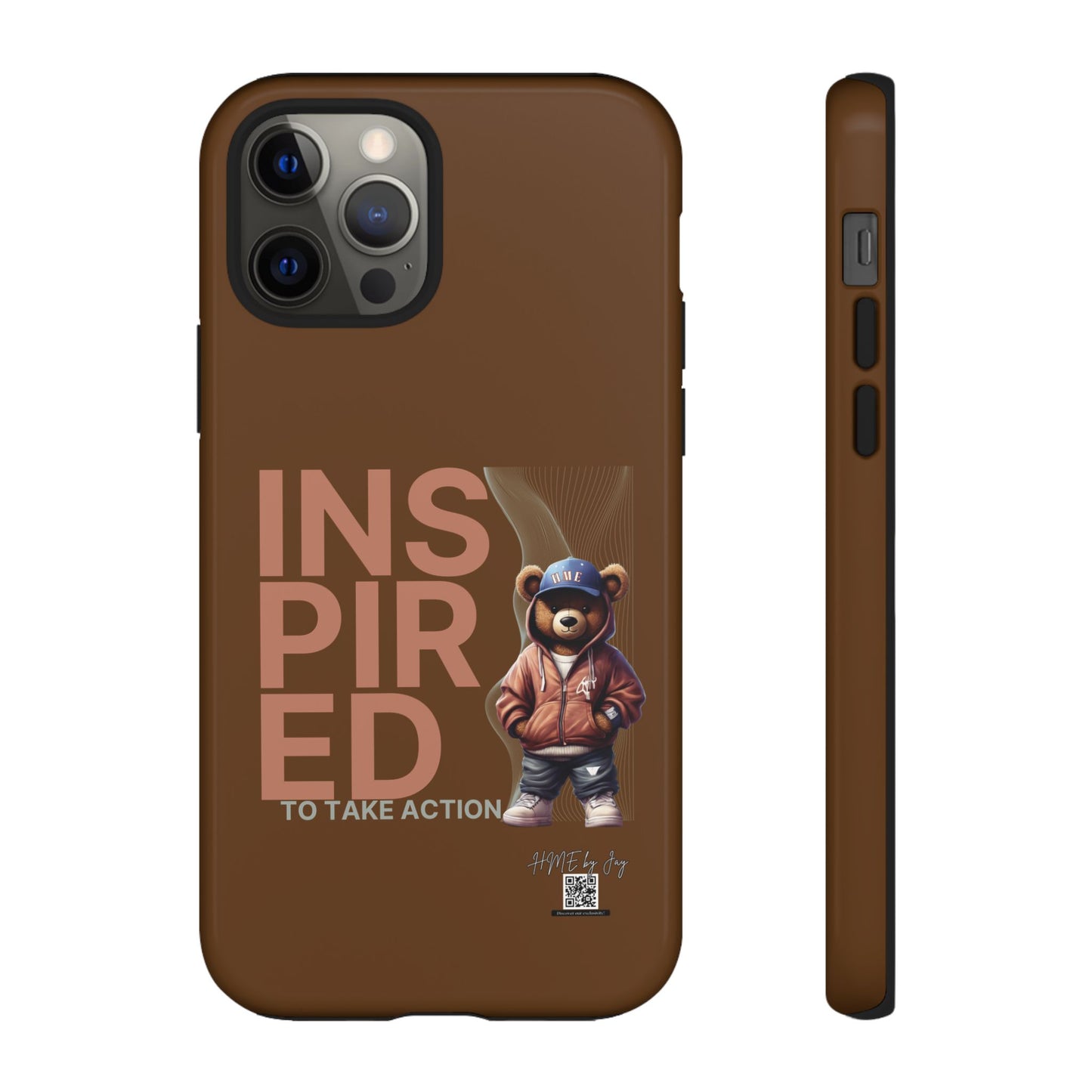 Phone Case - HME Bear Logo, Inspired to take action