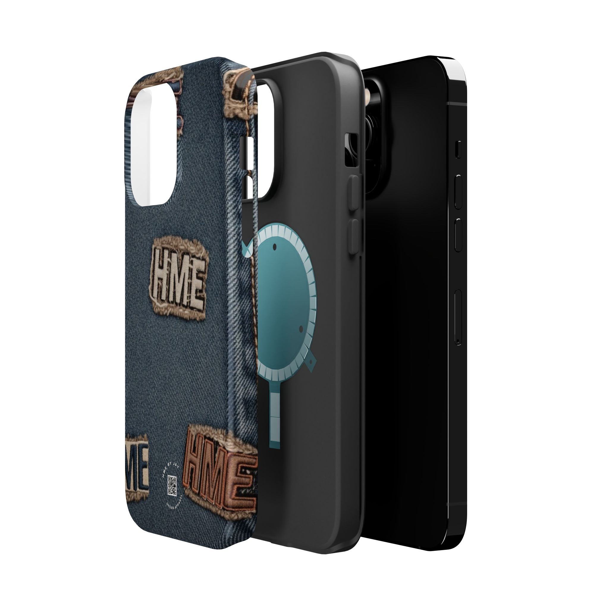 Denim HME Magnetic Impact-Resistant Case