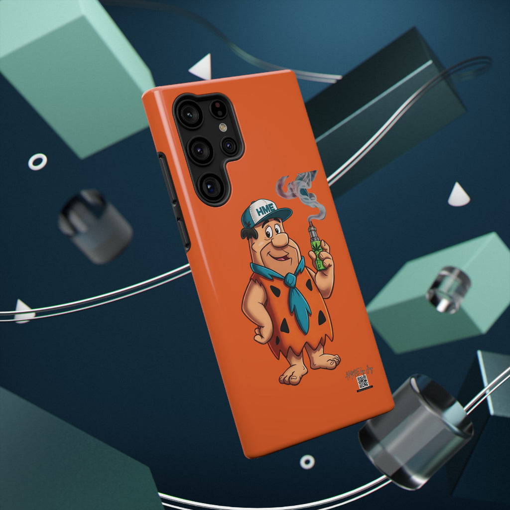 Phone Case - 420 Fred Flintstone with his THC Vape Pen Design