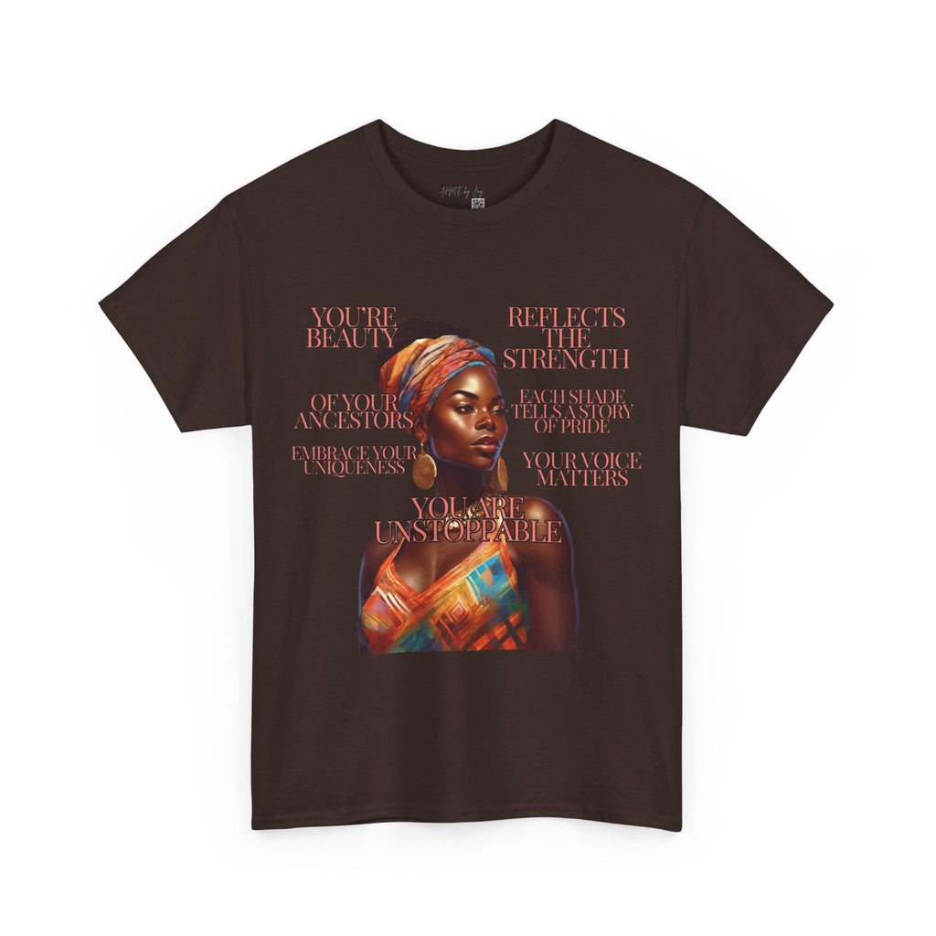 Ahnye’s Melanin Collection Graphic Tee - You are unstoppable