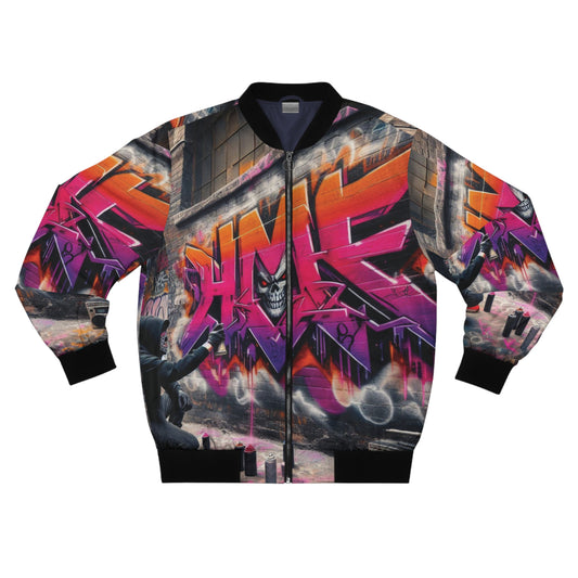 Graffiti Bomber Jacket