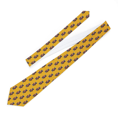 HME Bear Logo Collection Yellow Collection Necktie